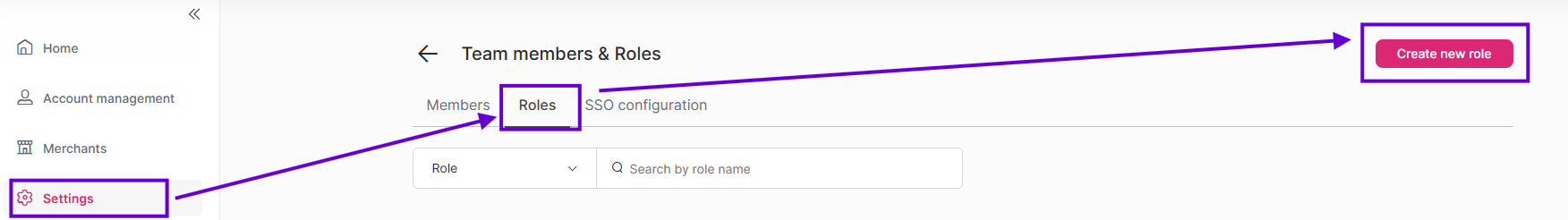 Create New Role
